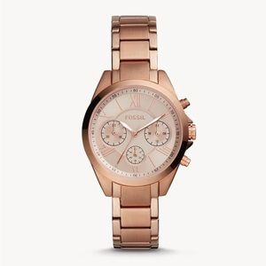 Modern Courier Midsize Chronograph in Rose Gold